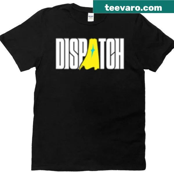 Bold Dispatch game logo t-shirt for gaming enthusiasts