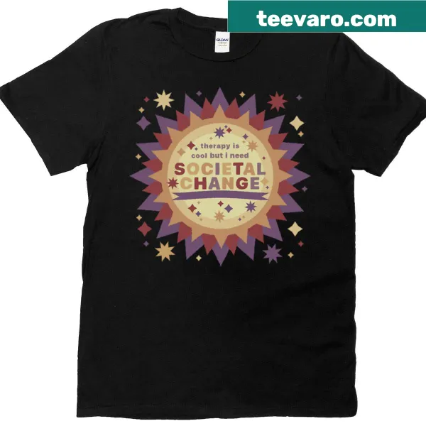 Inspirational Earthly Starburst T-shirt with a message of change