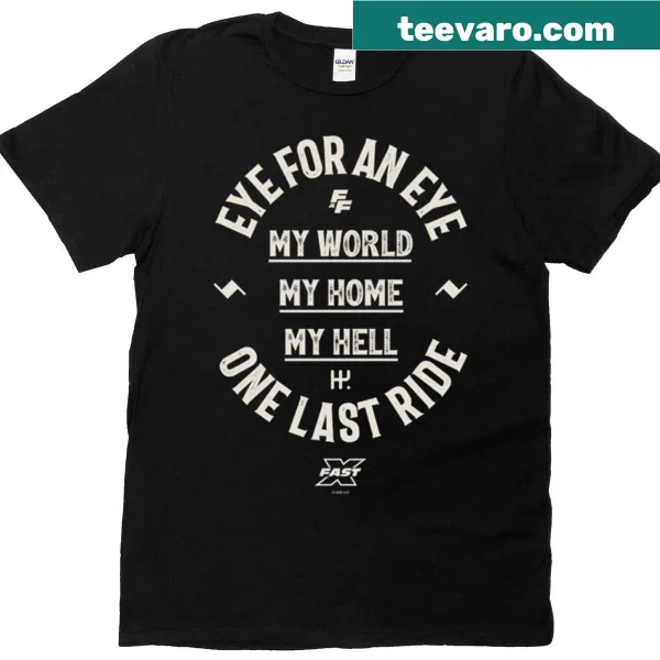 Vintage family logo t-shirt for Fast X series fans