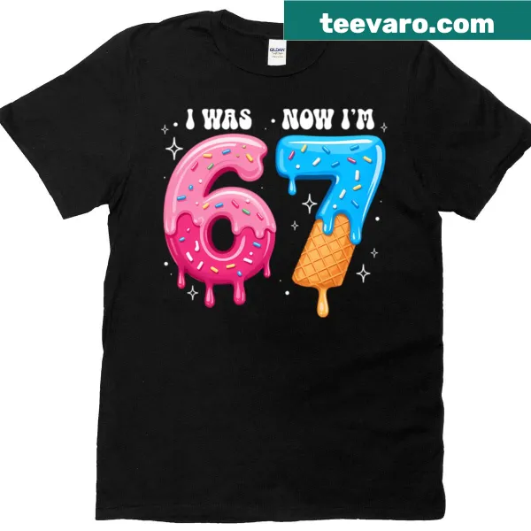 Funny cartoon T-shirt for girls featuring a humorous birthday design.