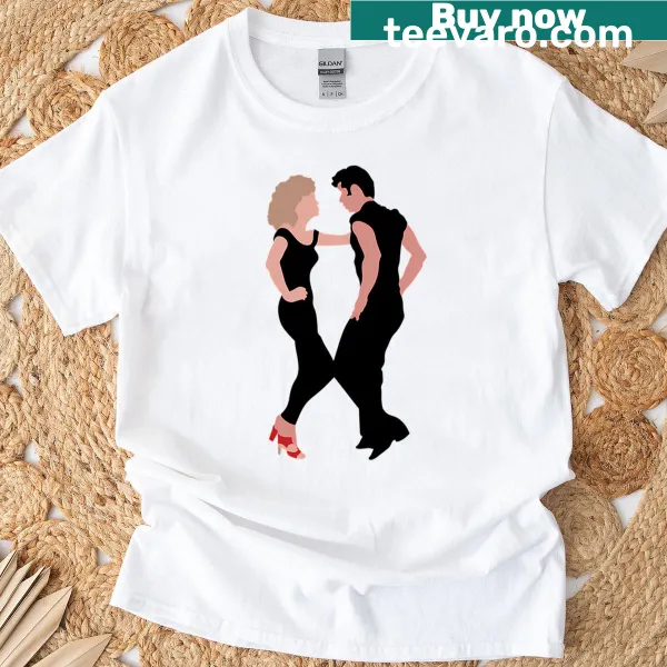 Grease musical themed design on a t-shirt