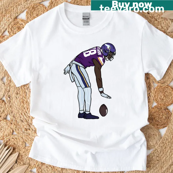 Playful football T-shirt featuring Justin Jefferson's saying