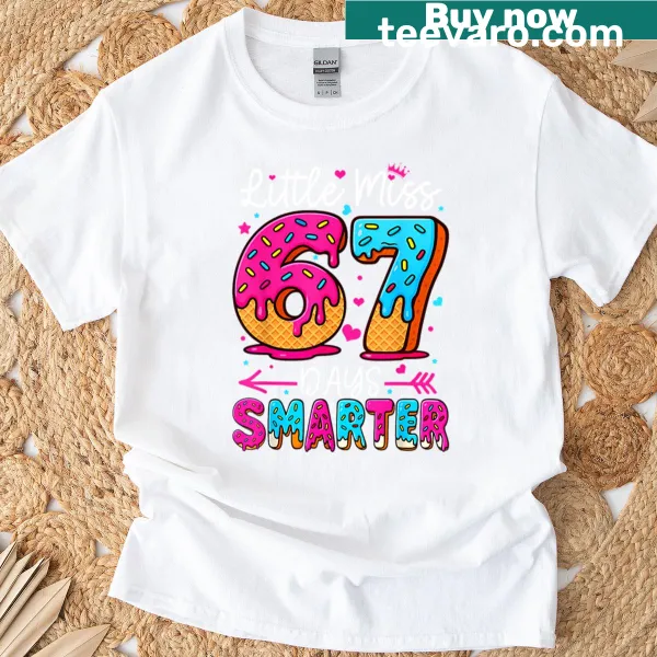 Cute Little Miss T-shirt for school-age girls