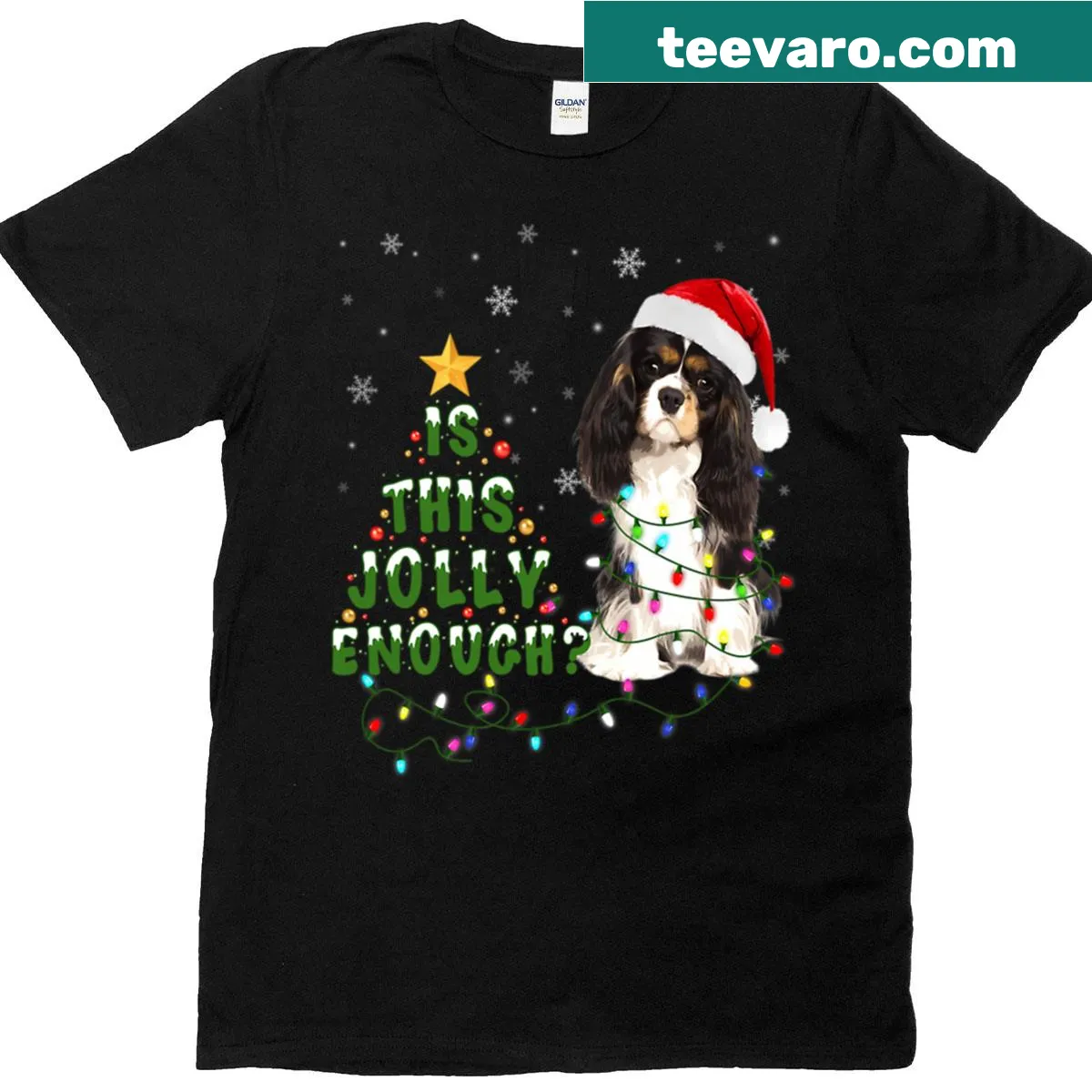 Funny Christmas phrase graphic on a t-shirt — on a men's t-shirt