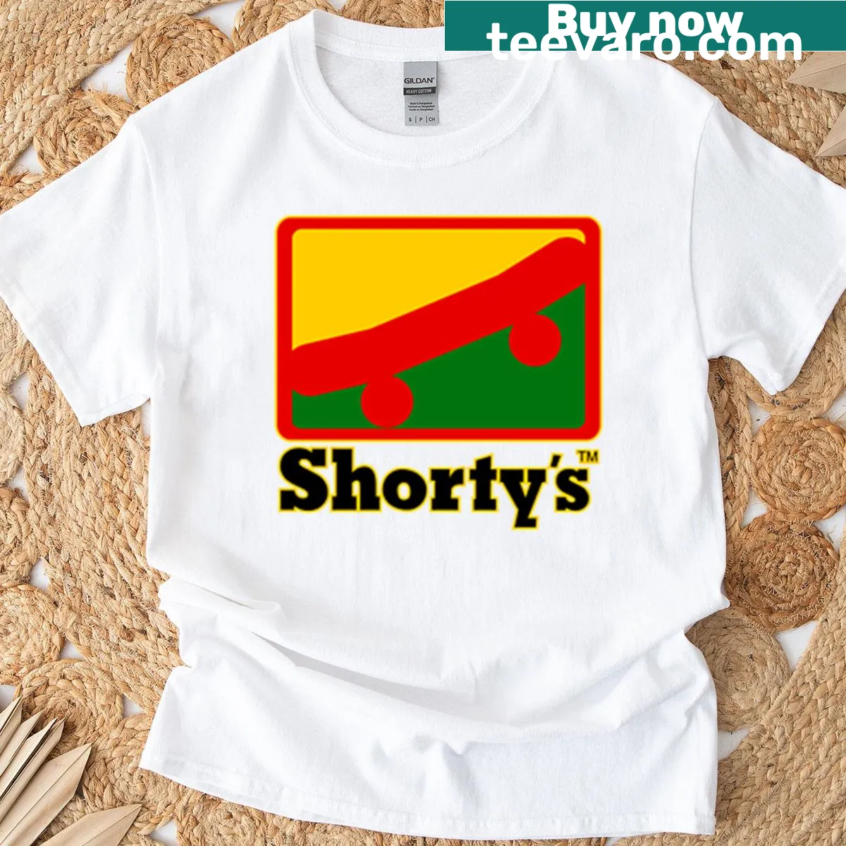 Vintage Rasta logo T-shirt celebrating reggae culture — on a men's t-shirt