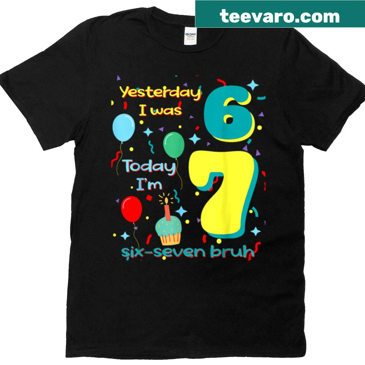 Meme-themed birthday shirt with bold graphics and text — on a men's t-shirt