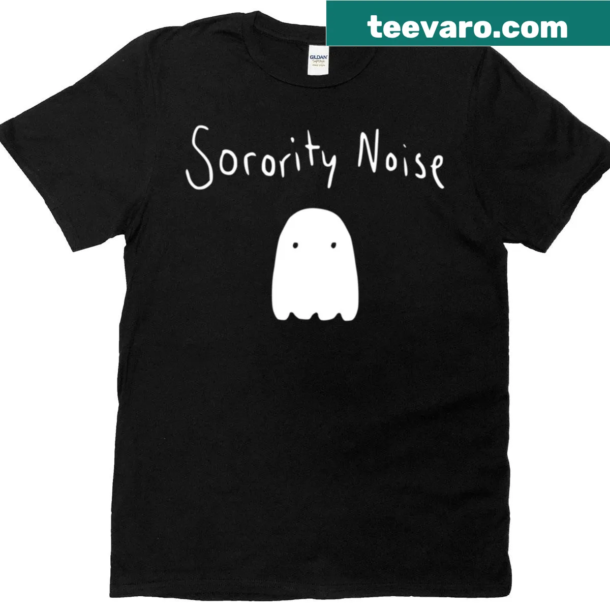 Sorority Noise Band HD logo oversized T-shirt — on a men's t-shirt