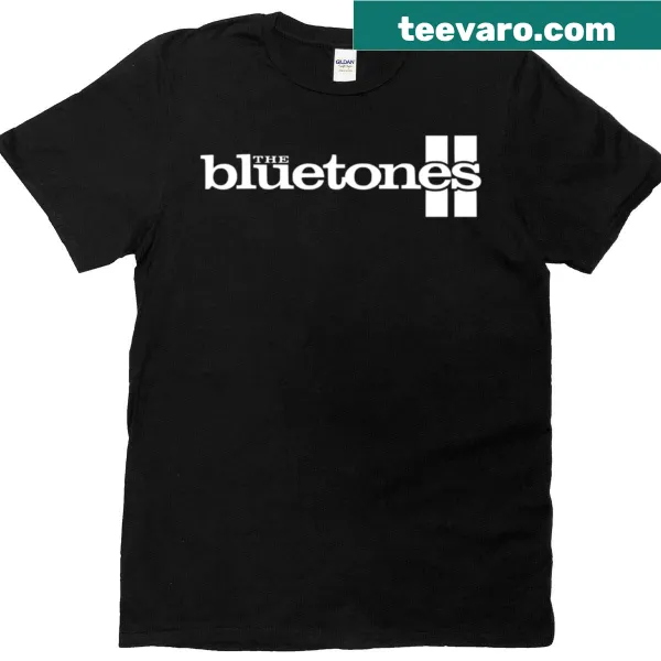T-shirt displaying The Bluetones' band logo