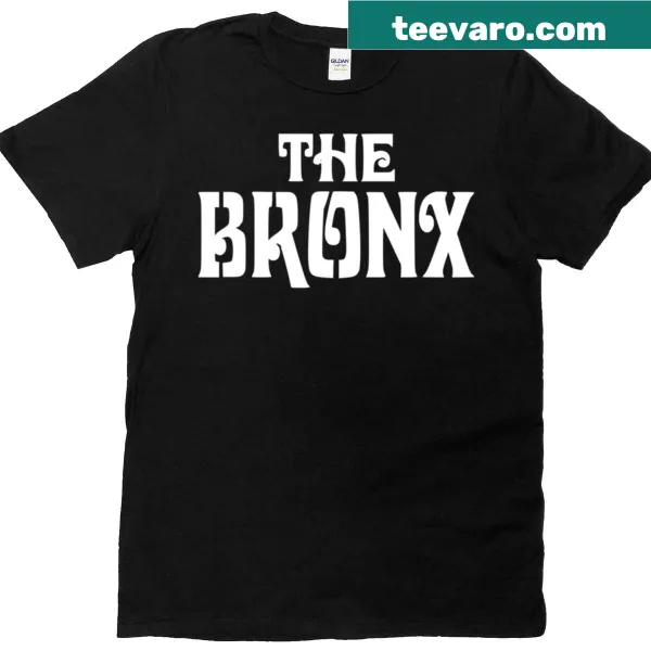 HD logo of The Bronx Band on the t-shirt