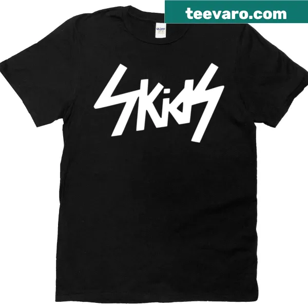 The Skids Band HD logo T-shirt featuring a bold graphic design