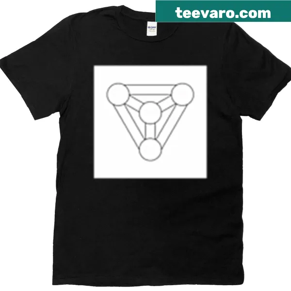 Inspirational t-shirt with Trinity Of Life typography