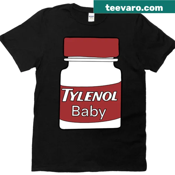 Tylenol Baby t-shirt featuring playful design for infants.