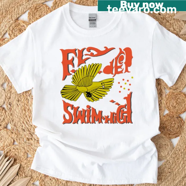 Artistic typography illustration on a stylish T-shirt