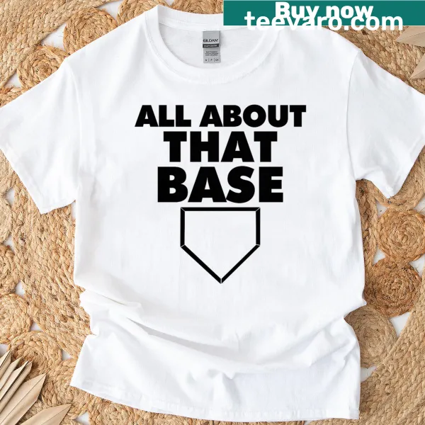 Funny baseball-themed T-shirt with home plate graphic