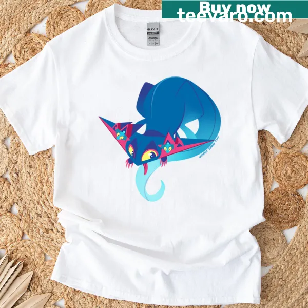 Playful dragon illustration on a t-shirt for kids