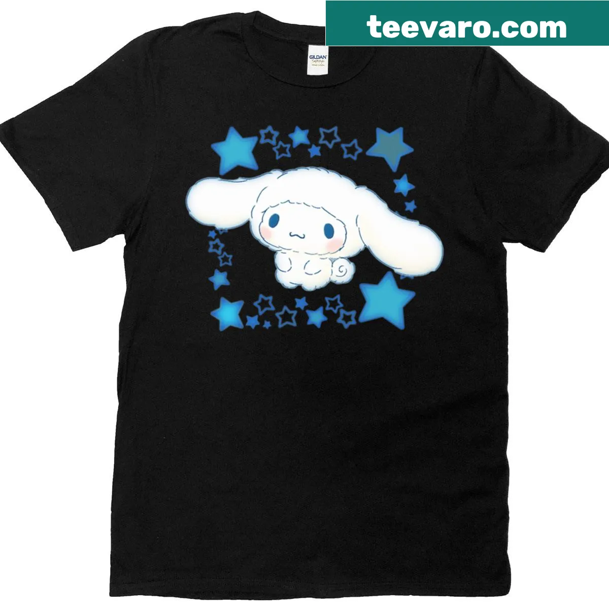 Cute Cinnamoroll graphic on a playful t-shirt for kids — on a men's t-shirt