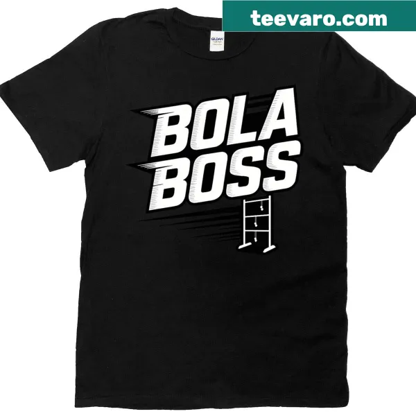 Illustration of a ladder golf player on a playful T-shirt