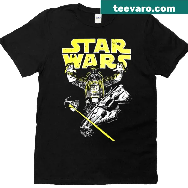 T-shirt celebrating epic battles from galaxy-themed movies