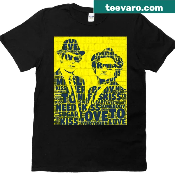 Text design T-shirt conveying love and connection for everyday wear