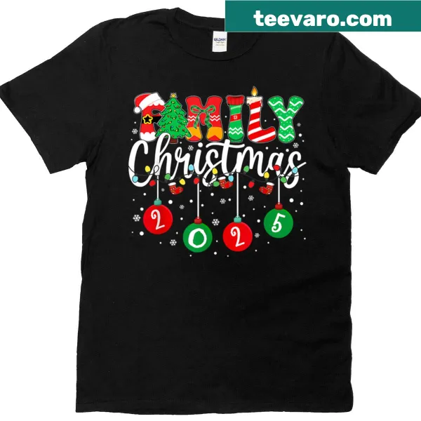 T-shirt with 'Making Memories Together 2025' text for family