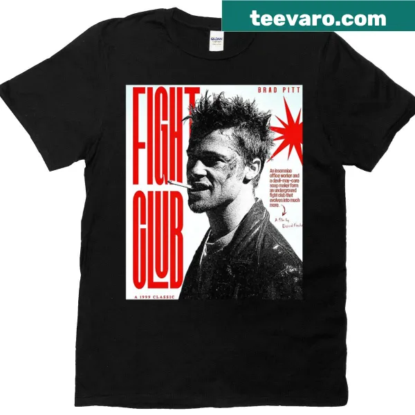 T-shirt featuring graphic inspired by Fight Club