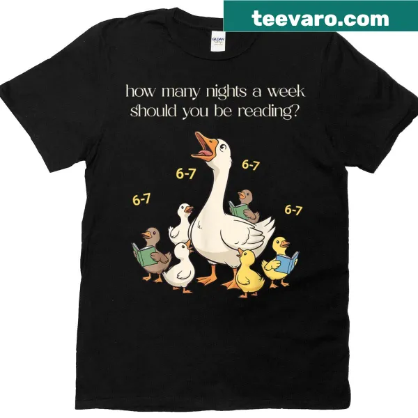 Funny T-shirt for teachers with reading-themed graphic