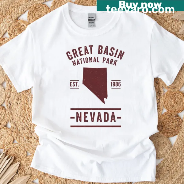 Vintage-style Great Basin National Park T-shirt Est 1986