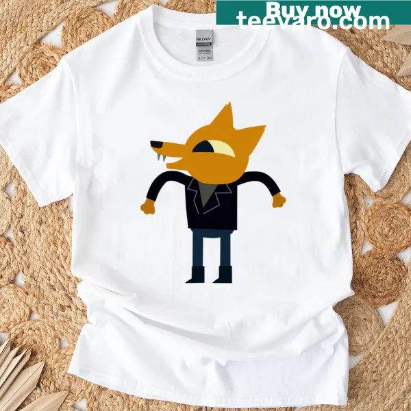 Whimsical T-shirt featuring the character Gregg Nitw