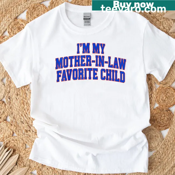 Wholesome t-shirt stating favorite child with a fun design
