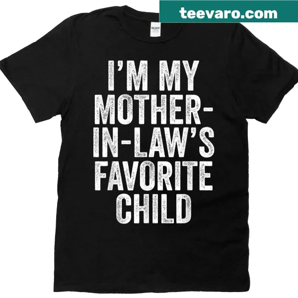 Christmas t-shirt for favorite son-in-law with festive text