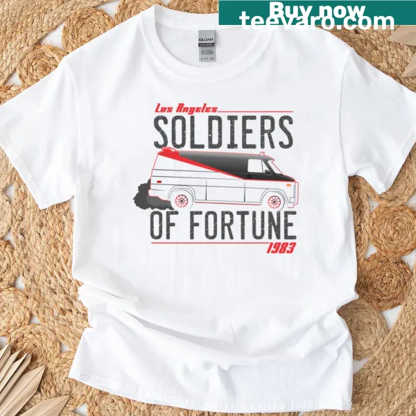 T-shirt featuring soldiers graphic representing adventure and courage