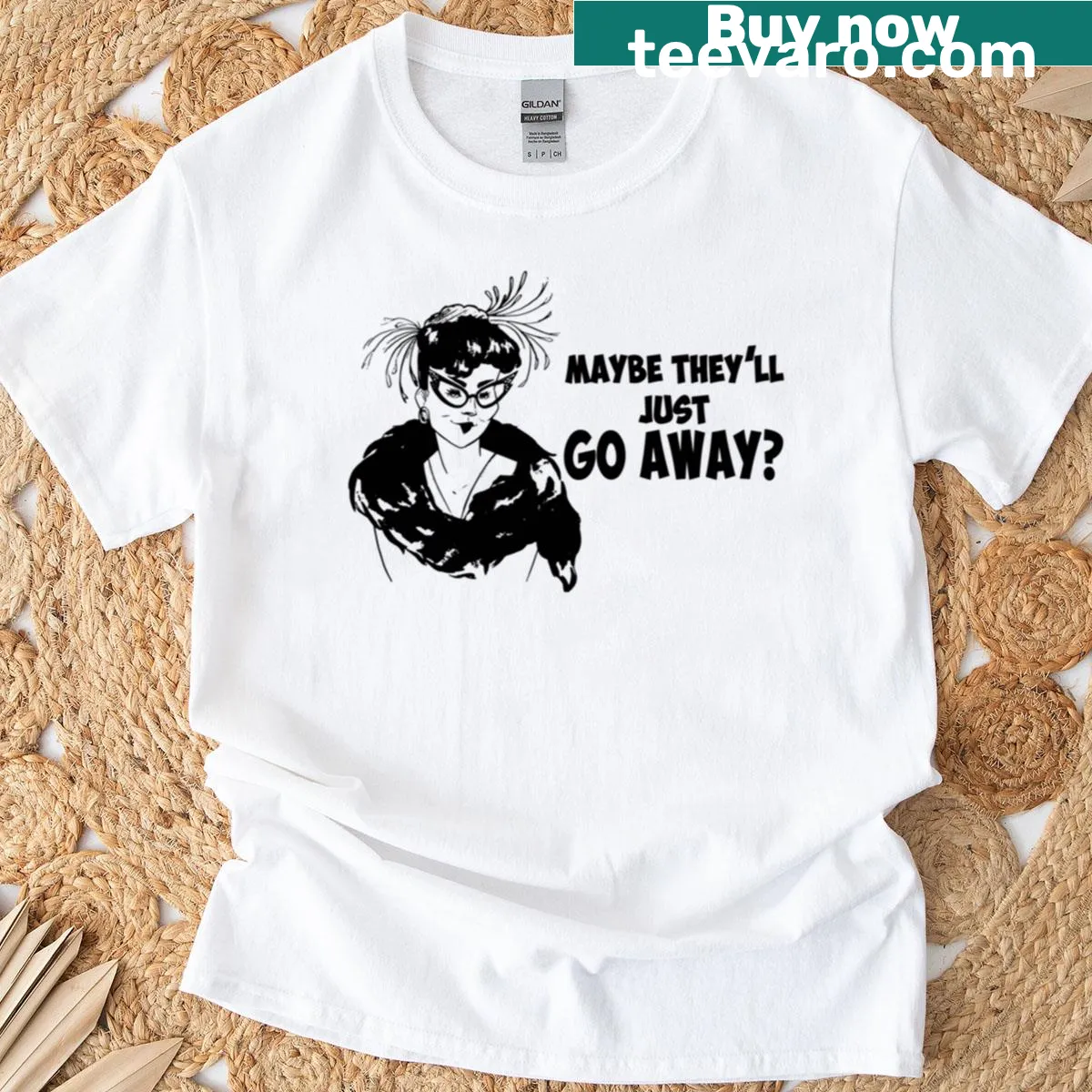 Clue Movies t-shirt with a playful phrase — on a men's t-shirt