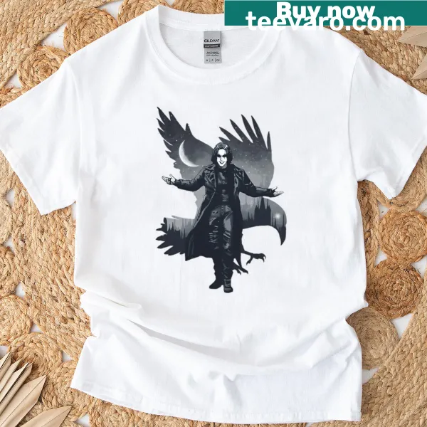 Vintage distressed T-shirt with retro horror movie theme