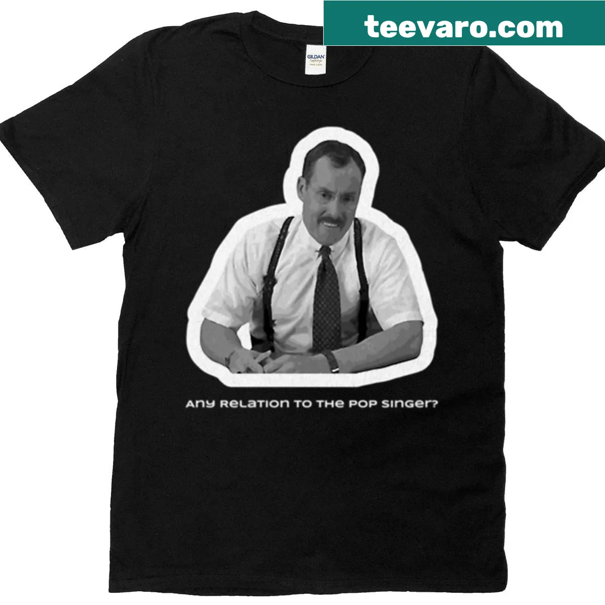 Funny text design referencing Bob Slydell from Office Space — on a men's t-shirt