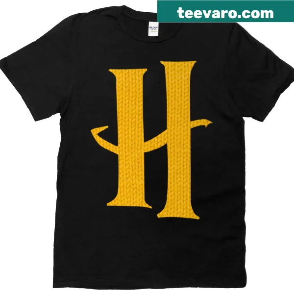 Illustration of knitting design inspired by Potter on a t-shirt