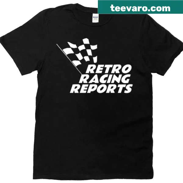 Bold T-shirt featuring racing graphics for motorsport fans