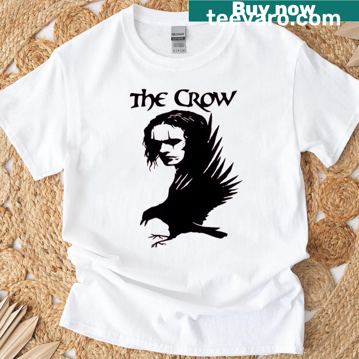Retro T-shirt featuring a funny gothic movie graphic celebrating horror films. — on a men's t-shirt