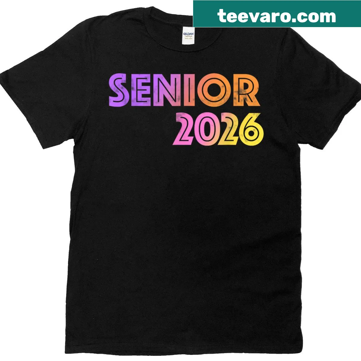 Graduation t-shirt for the Class of 2026 — on a men's t-shirt