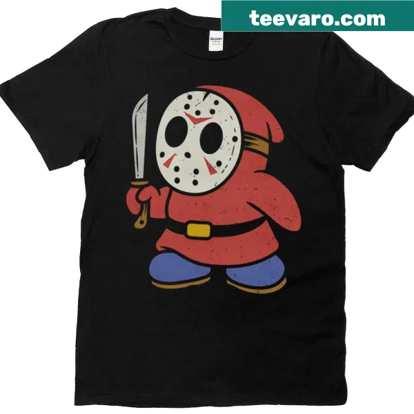 Oversized T-shirt inspired by Friday the 13th theme