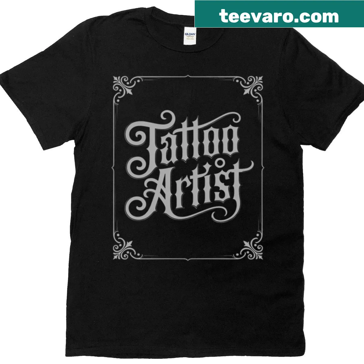 Tattoo Artist T-shirt with bold design and tattoo imagery — on a men's t-shirt