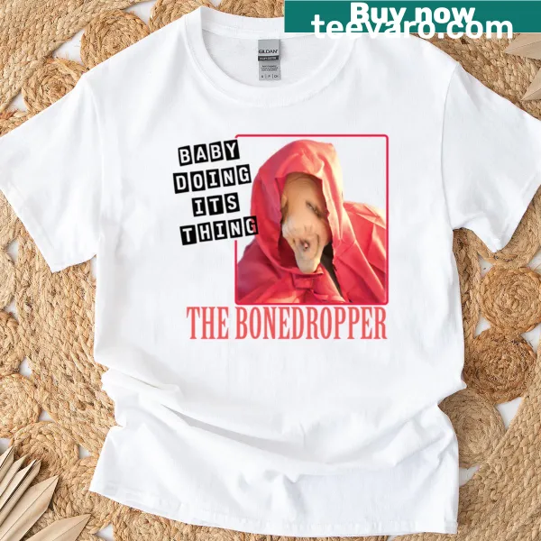 Bonedropper t-shirt with unique horror-themed design
