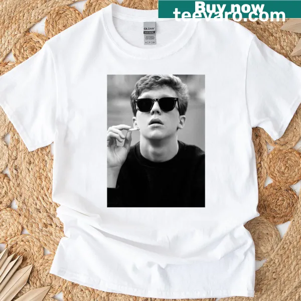 Illustration of The Breakfast Club with rebellion theme on T-shirt