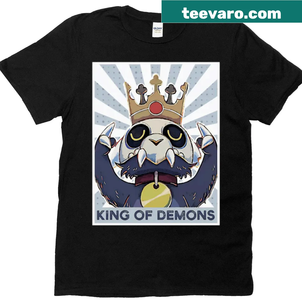 Oversized T-shirt featuring The Owl House logo — on a men's t-shirt