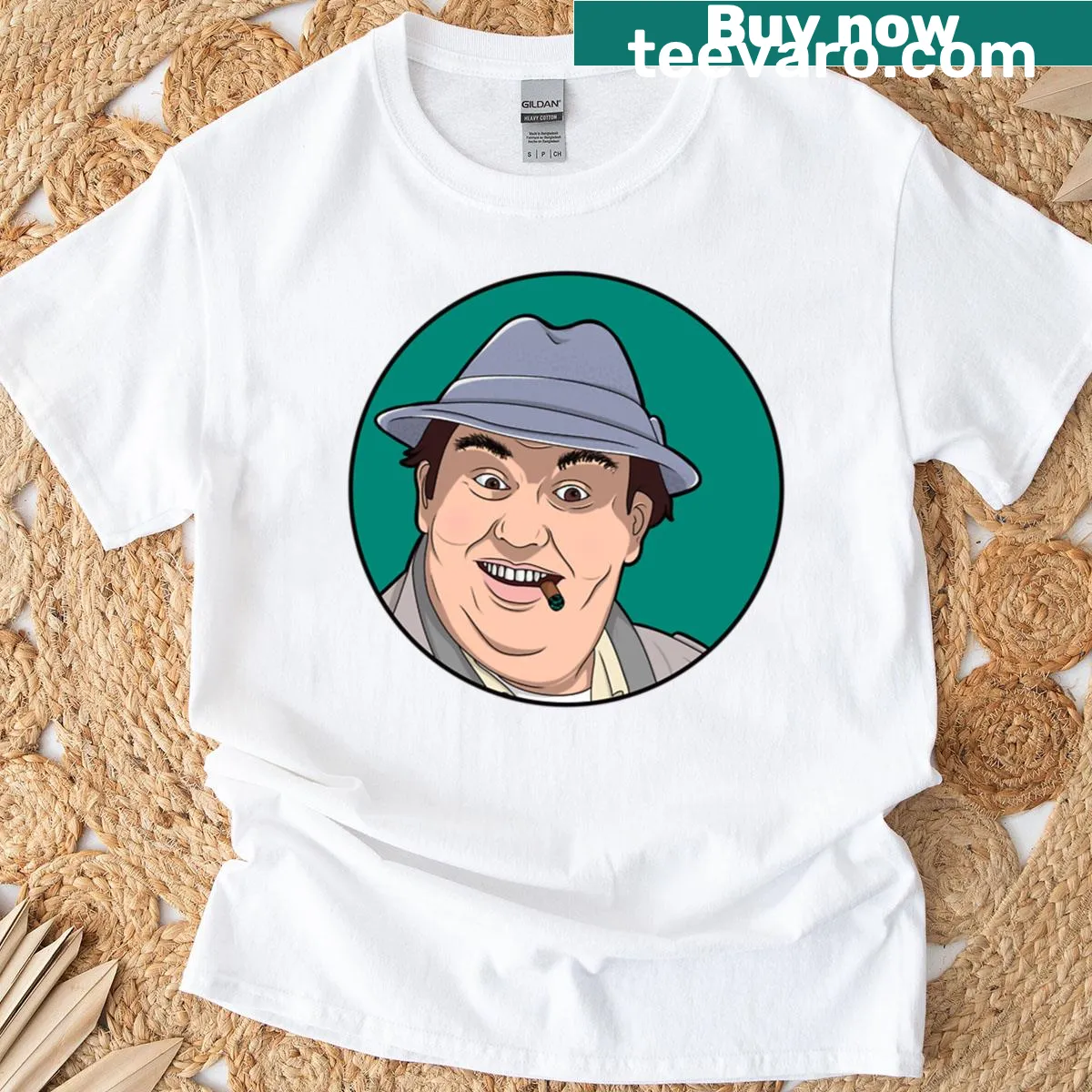 Retro Uncle Buck t-shirt with a nostalgic design referencing the film — on a men's t-shirt