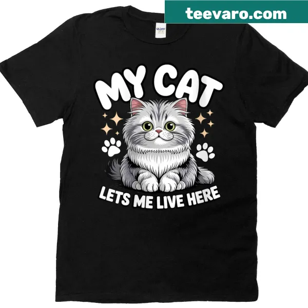 Funny quote about being a cat owner's t-shirt