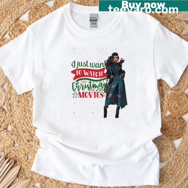 T-shirt celebrating beloved Christmas movies