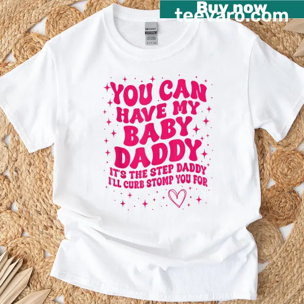 Funny t-shirt with the phrase about stepdads and family dynamics