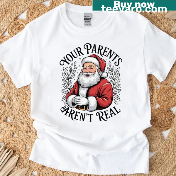 Funny Christmas T-shirt with cheeky holiday phrase