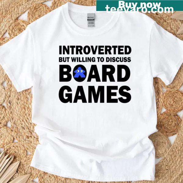 T-shirt with the text Board Games