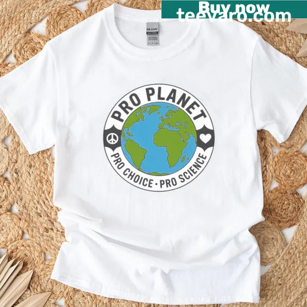Earth advocate T-shirt promoting environmental sustainability